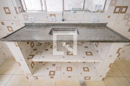 Cozinha de casa para alugar com 1 quarto, 80m² em Santo Antônio, Osasco