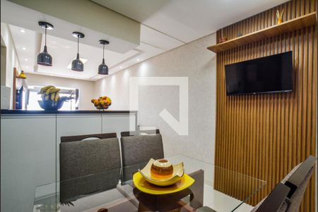 Cozinha e Área de Serviço de apartamento à venda com 2 quartos, 70m² em Vila Curuçá, Santo André
