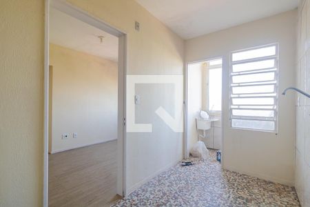 Cozinha de apartamento para alugar com 2 quartos, 46m² em Cristal, Porto Alegre