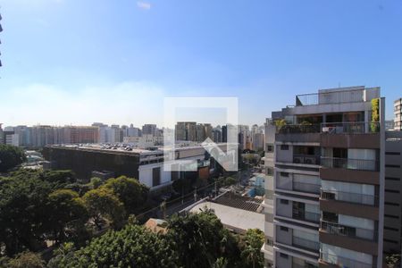 Vista da Varanda de kitnet/studio para alugar com 1 quarto, 22m² em Indianópolis, São Paulo