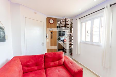 Sala de apartamento à venda com 2 quartos, 76m² em Parque das Nações, Santo André