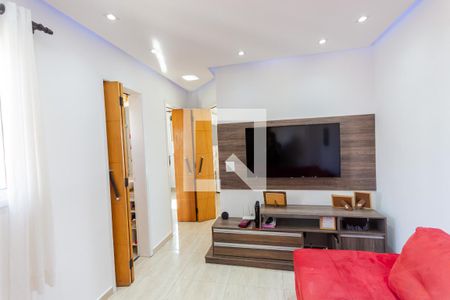 Sala de apartamento à venda com 2 quartos, 76m² em Parque das Nações, Santo André