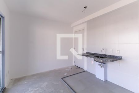Sala/Cozinha de apartamento à venda com 1 quarto, 31m² em Belenzinho, São Paulo