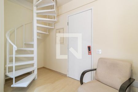 Sala de apartamento à venda com 1 quarto, 58m² em Moema, São Paulo