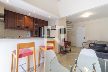Sala de Jantar de apartamento à venda com 1 quarto, 58m² em Moema, São Paulo