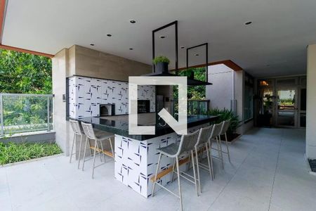 Área comum - Churrasqueira de kitnet/studio à venda com 1 quarto, 26m² em Santo Amaro, São Paulo