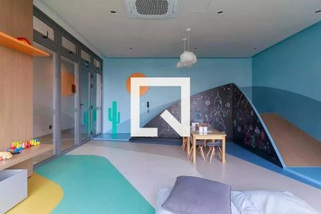 Área comum - brinquedoteca de kitnet/studio à venda com 1 quarto, 26m² em Santo Amaro, São Paulo