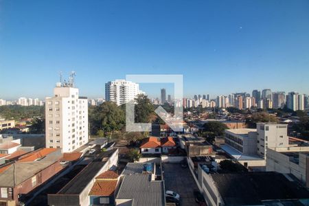 Varanda - Vista de kitnet/studio à venda com 1 quarto, 26m² em Santo Amaro, São Paulo