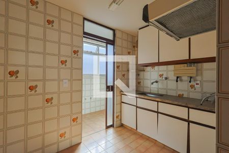 Cozinha de apartamento à venda com 3 quartos, 140m² em Gutierrez, Belo Horizonte