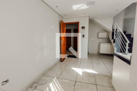 Sala/Cozinha de apartamento à venda com 2 quartos, 92m² em Parque Oratório, Santo André