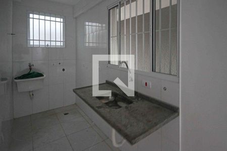 Cozinha de apartamento à venda com 1 quarto, 31m² em Jardim Adutora, São Paulo