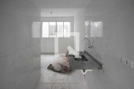 Cozinha de apartamento à venda com 2 quartos, 56m² em Jardim Adutora, São Paulo