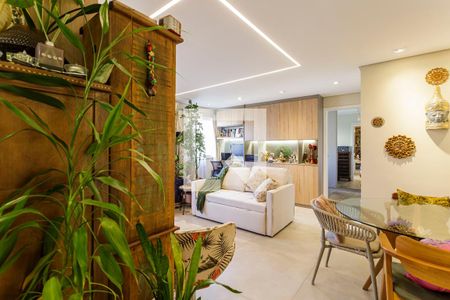 Sala de apartamento à venda com 1 quarto, 54m² em Indianópolis, São Paulo