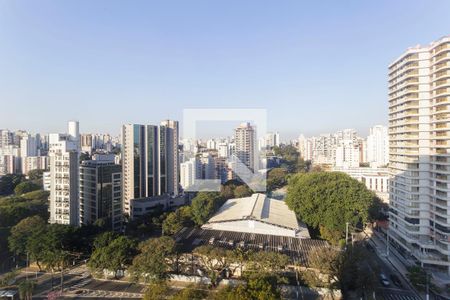 Vista de apartamento à venda com 1 quarto, 54m² em Indianópolis, São Paulo
