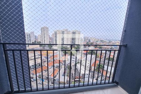 Varanda da Sala de apartamento para alugar com 2 quartos, 42m² em Parque da Vila Prudente, São Paulo