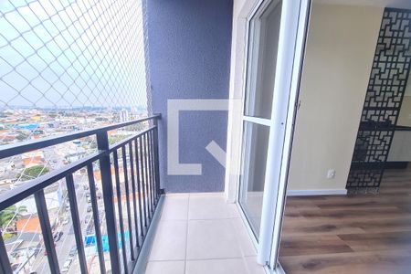 Varanda da Sala de apartamento para alugar com 2 quartos, 42m² em Parque da Vila Prudente, São Paulo