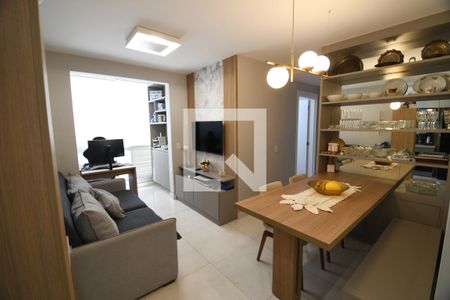 Sala de apartamento à venda com 2 quartos, 56m² em Bonfim, Campinas