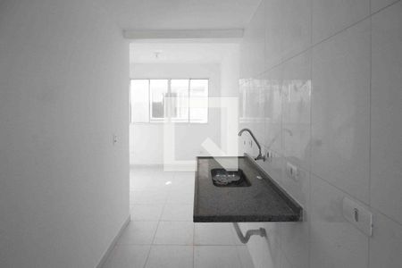 Cozinha de apartamento para alugar com 2 quartos, 46m² em Jardim Adutora, São Paulo