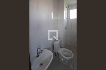 Banheiro Social de apartamento à venda com 1 quarto, 27m² em Jardim Adutora, São Paulo