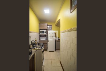 Sala/Cozinha de apartamento à venda com 1 quarto, 40m² em Medianeira, Porto Alegre