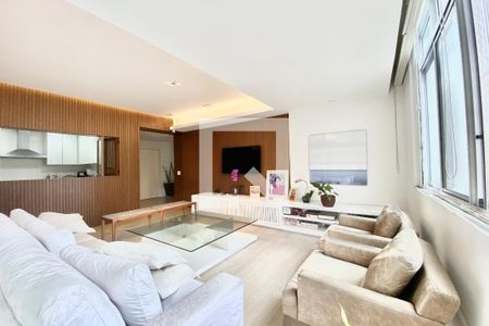 Sala de apartamento à venda com 3 quartos, 180m² em Botafogo, Rio de Janeiro