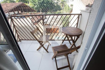 Varanda da Sala de apartamento para alugar com 3 quartos, 63m² em Pechincha, Rio de Janeiro