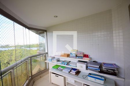 Varanda Suíte 2 de apartamento à venda com 5 quartos, 389m² em Barra da Tijuca, Rio de Janeiro