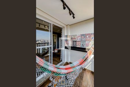 Varanda da Sala de apartamento para alugar com 2 quartos, 69m² em Brás, São Paulo