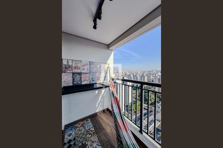 Varanda da Sala de apartamento para alugar com 2 quartos, 69m² em Brás, São Paulo