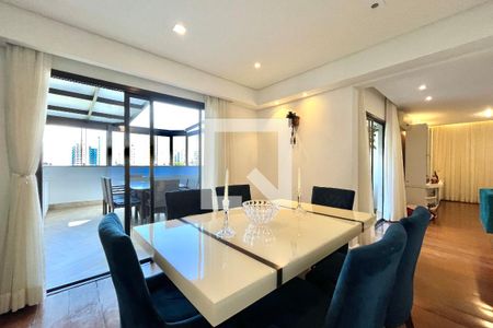 Sala de Jantar de apartamento à venda com 4 quartos, 217m² em Chácara Inglesa, São Paulo