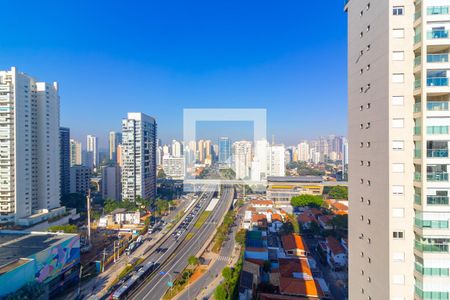 Vista Varanda do Studio de casa de condomínio para alugar com 1 quarto, 25m² em Brooklin, São Paulo