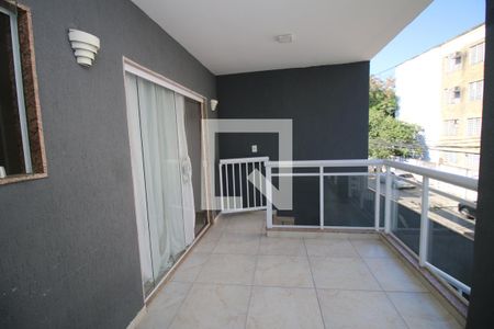 Varanda da sala de casa à venda com 6 quartos, 230m² em Irajá, Rio de Janeiro