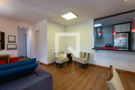 Sala de apartamento para alugar com 2 quartos, 83m² em Vila Andrade, São Paulo
