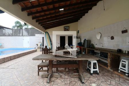 Quintal - Churrasqueira de casa para alugar com 4 quartos, 840m² em Vila Julia, Guarujá