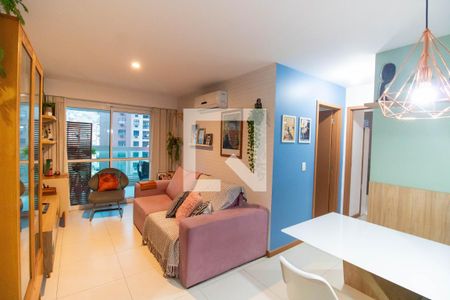 Sala de apartamento à venda com 2 quartos, 74m² em Icaraí, Niterói