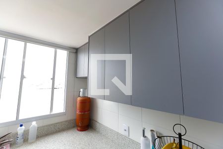 Cozinha de apartamento à venda com 2 quartos, 107m² em Inconfidentes, Contagem