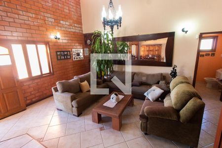 Sala de casa de condomínio à venda com 3 quartos, 283m² em Chácara São Rafael, Campinas