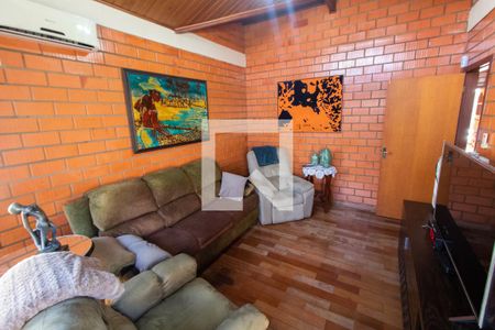 Sala de casa de condomínio à venda com 3 quartos, 283m² em Chácara São Rafael, Campinas