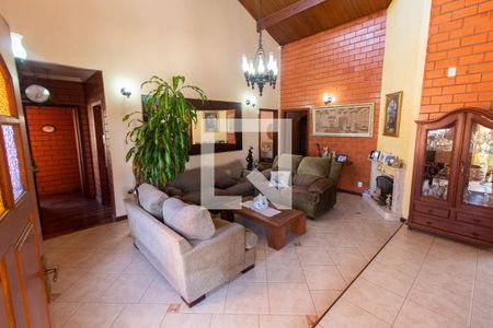 Sala de casa de condomínio à venda com 3 quartos, 283m² em Chácara São Rafael, Campinas