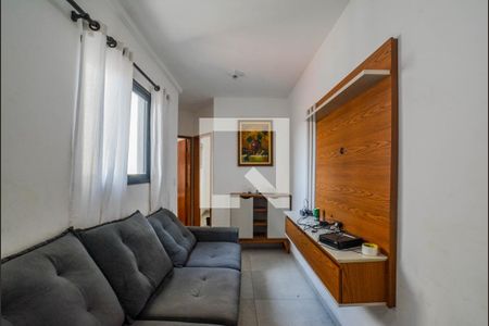 Sala de apartamento à venda com 2 quartos, 90m² em Parque das Nações, Santo André