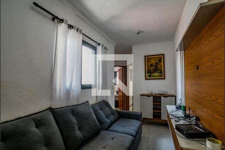 Sala de apartamento à venda com 2 quartos, 90m² em Parque das Nações, Santo André