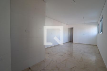 Sala de apartamento à venda com 2 quartos, 60m² em Campestre, Santo André