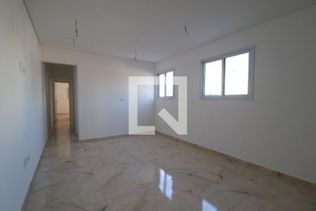Sala de apartamento à venda com 2 quartos, 60m² em Campestre, Santo André