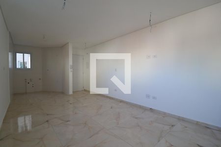 Sala de apartamento à venda com 2 quartos, 60m² em Campestre, Santo André