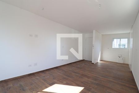 Sala de apartamento à venda com 2 quartos, 60m² em Campestre, Santo André