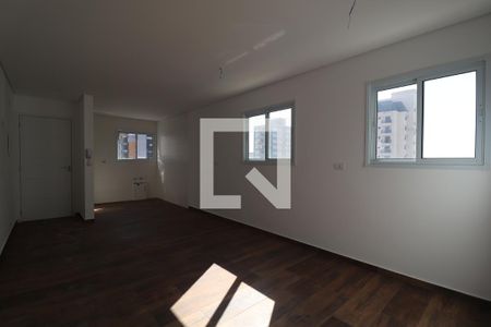 Sala de apartamento à venda com 2 quartos, 60m² em Campestre, Santo André