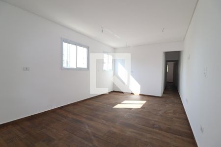 Sala de apartamento à venda com 2 quartos, 60m² em Campestre, Santo André