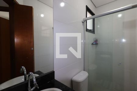 Banheiro de apartamento à venda com 2 quartos, 88m² em Parque das Nações, Santo André