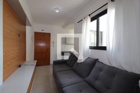 Sala de apartamento à venda com 2 quartos, 88m² em Parque das Nações, Santo André