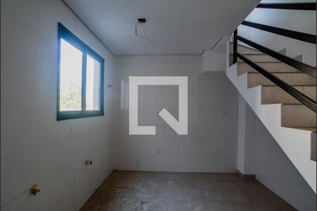 Cozinha de apartamento à venda com 2 quartos, 88m² em Parque das Nações, Santo André